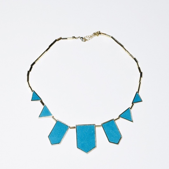 House of Harlow 1960 Five Station necklace, NWT, turquoise - Picture 1 of 2